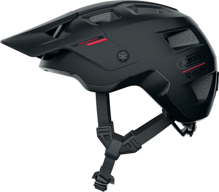 Abus MoDrop Quin Velohelm schwarz von Abus