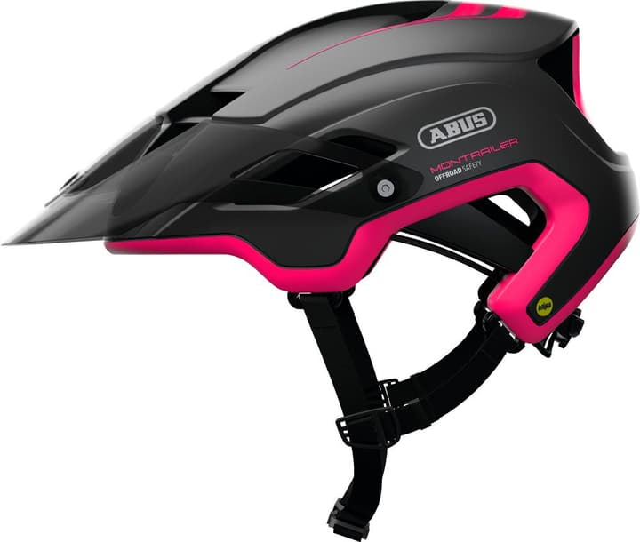 Abus MonTrailer Mips Velohelm pink von Abus