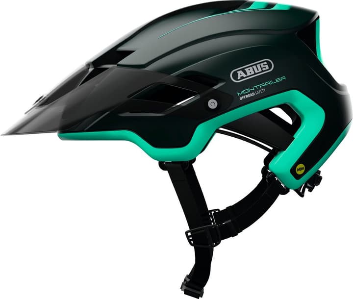 Abus MonTrailer Mips Velohelm smaragd von Abus