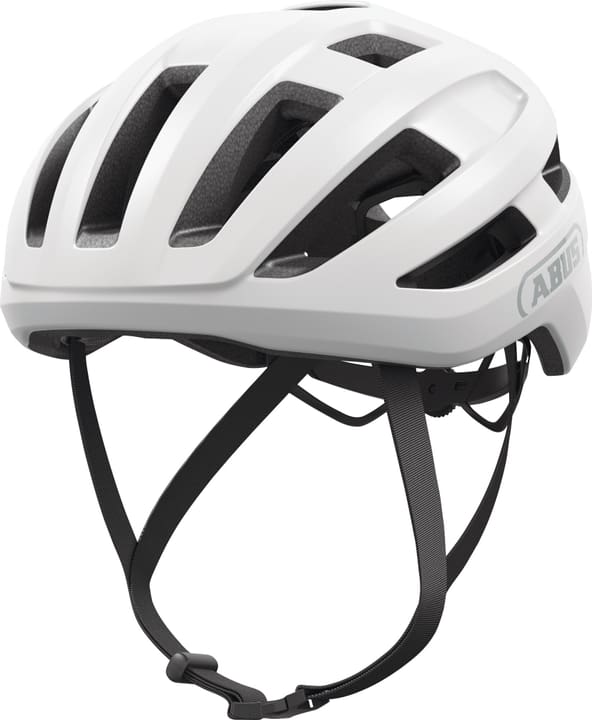 Abus PowerDome Velohelm weiss von Abus