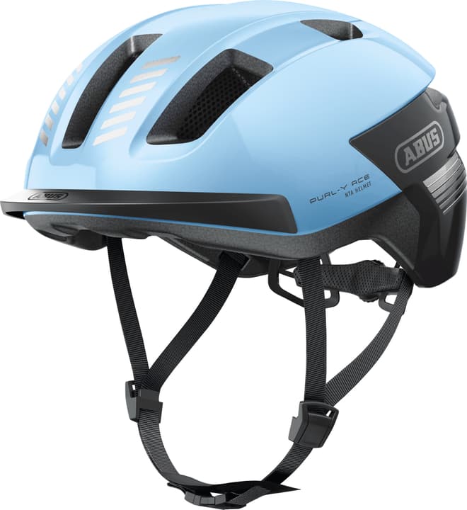 Abus Purl-Y ACE Velohelm hellblau von Abus