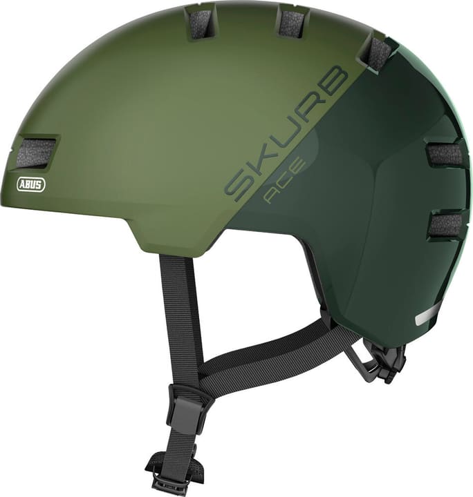 Abus Skurb ACE Velohelm smaragd von Abus