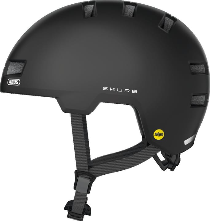 Abus Skurb Mips Velohelm schwarz von Abus