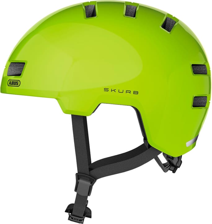 Abus Skurb Velohelm neongelb von Abus