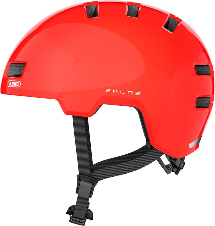 Abus Skurb Velohelm orange von Abus