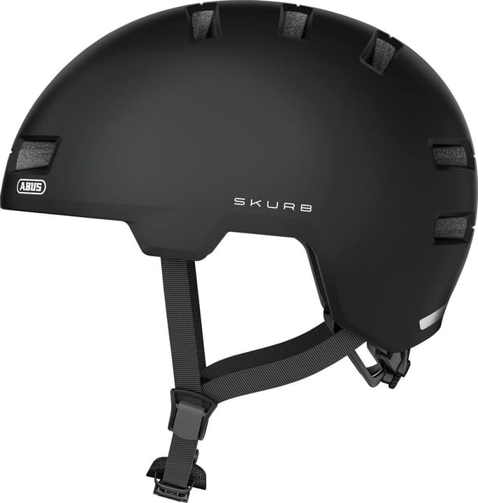 Abus Skurb Velohelm schwarz von Abus