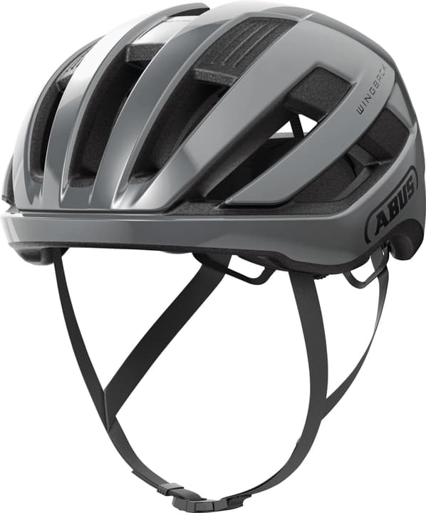 Abus WingBack Velohelm grau von Abus