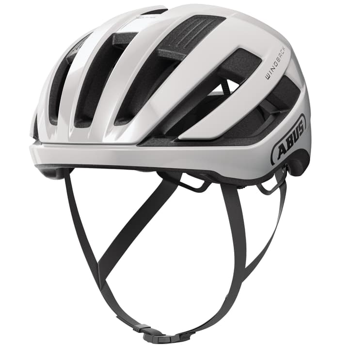 Abus WingBack Velohelm rohweiss von Abus