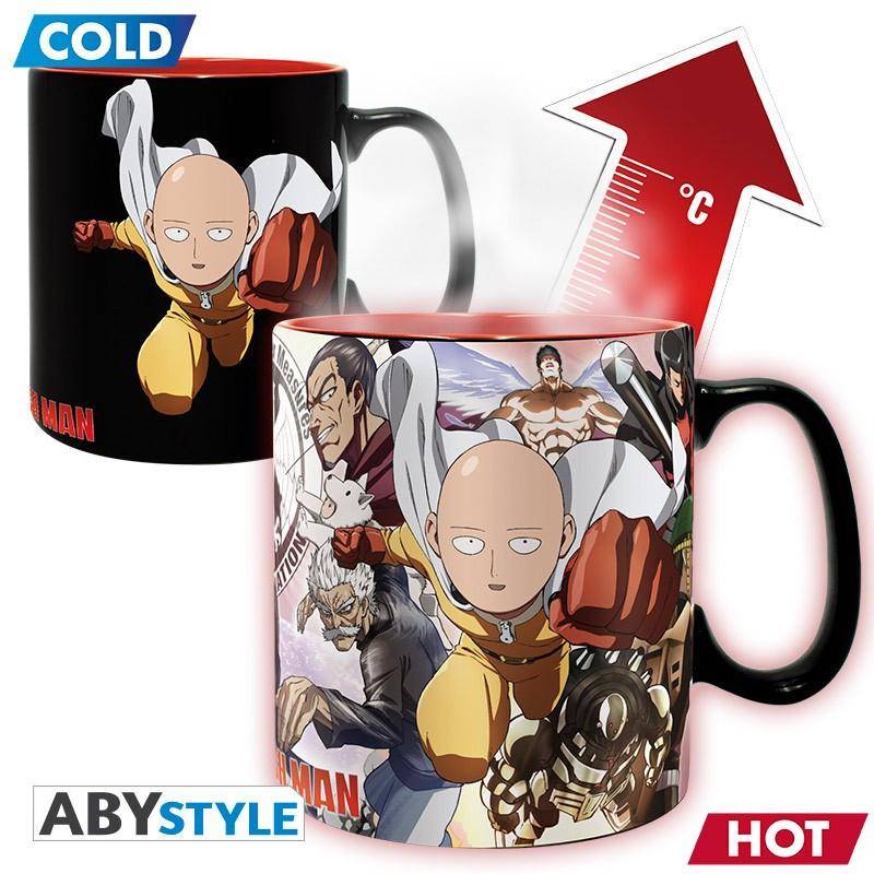 Becher - Thermoreaktiv - One Punch Man - Helden Unisex  46CL von Abystyle