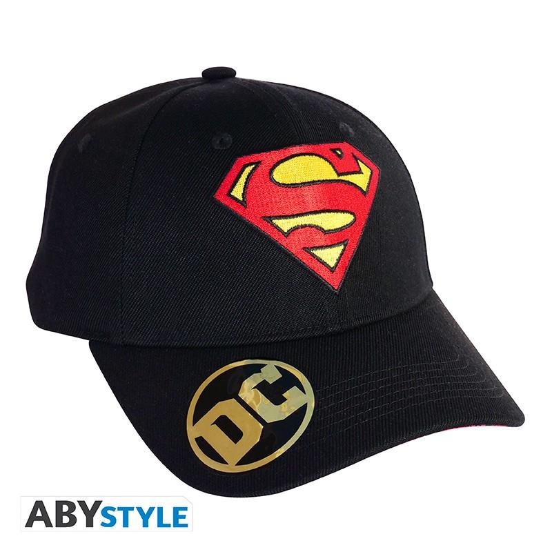 Mütze - Baseball - Superman - Logo Herren Schwarz ONE SIZE von Abystyle