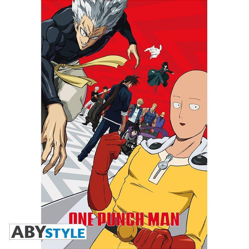 Poster - Gerollt und mit Folie versehen - One Punch Man - Artwork Saison 2 Poster - Gerollt und mit Folie versehen - One Punch Man - Artwork Saison 2 von Abystyle