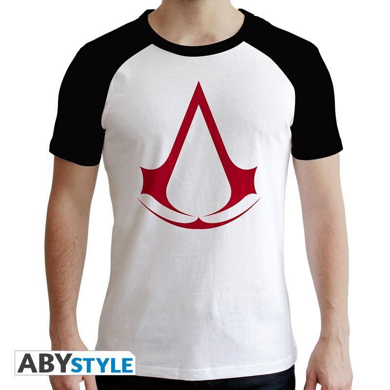 T-shirt - Assassin's Creed - Crest Herren Schwarz L von Abystyle