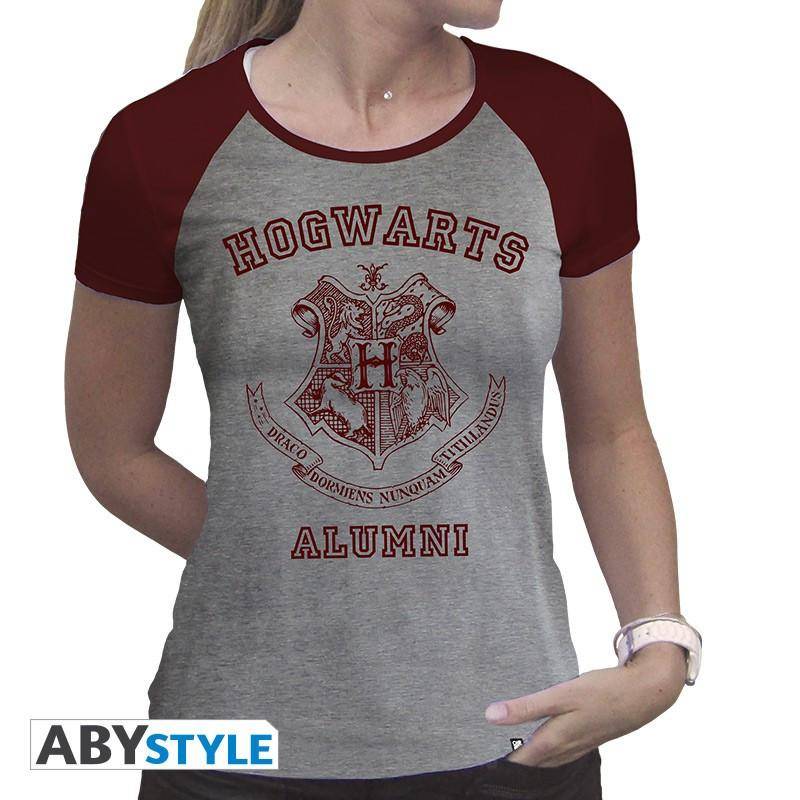 T-shirt - Harry Potter - Alumni Damen Taubengrau L von Abystyle