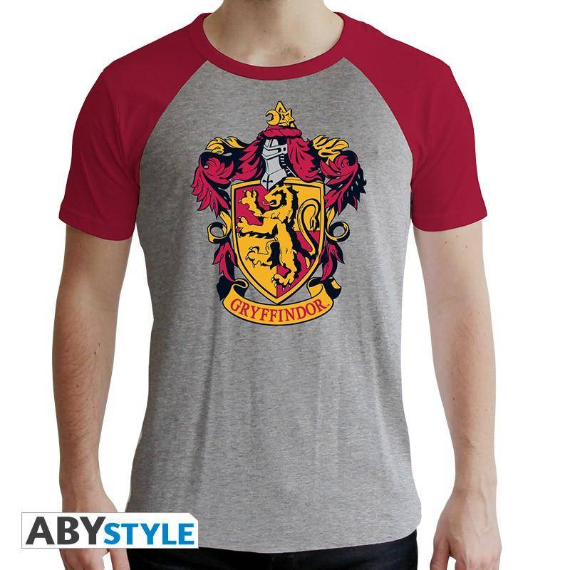 T-shirt - Harry Potter - Haus Gryffindor Herren Taubengrau XS von Abystyle