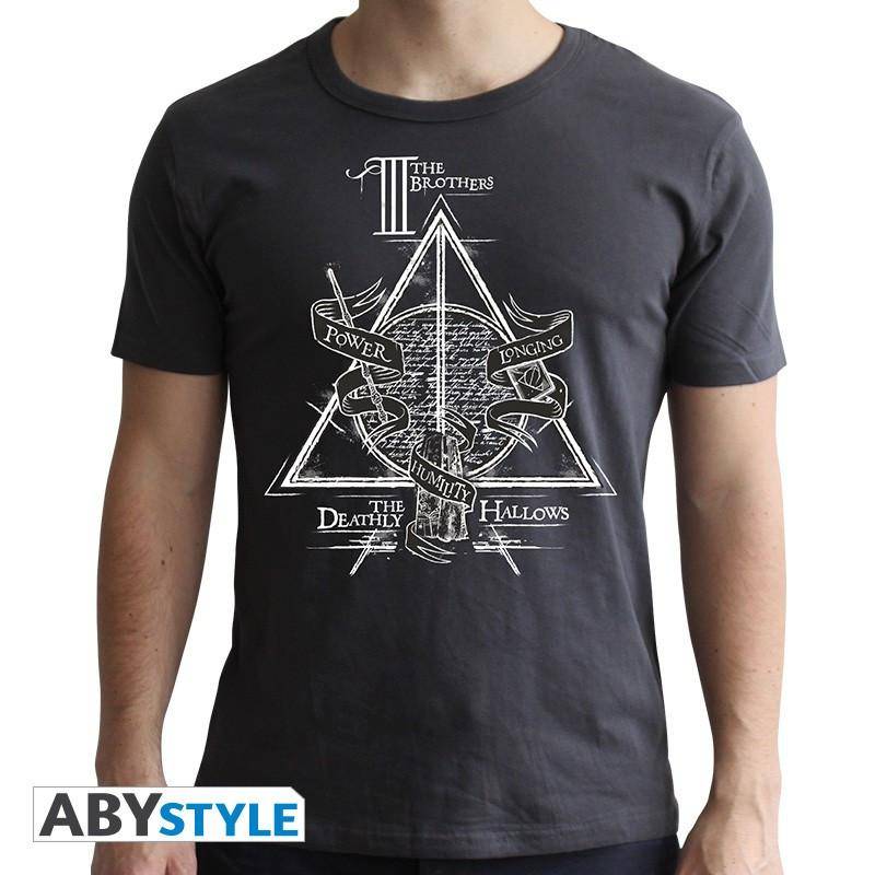 T-shirt - Harry Potter - Heiligtümer Des Todes Herren  M von Abystyle