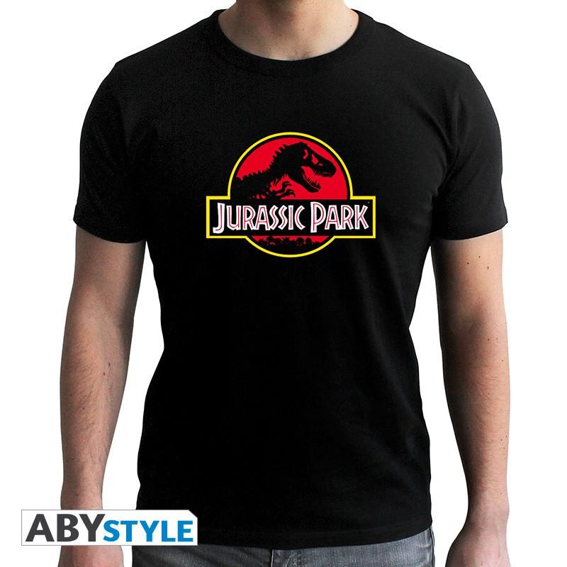 T-shirt - Jurassic Park - Logo Herren Schwarz XXL von Abystyle