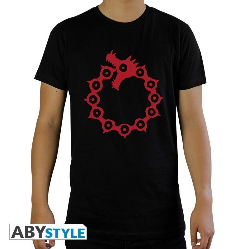 T-shirt - Seven Deadly Sins - Emblem Herren  M von Abystyle