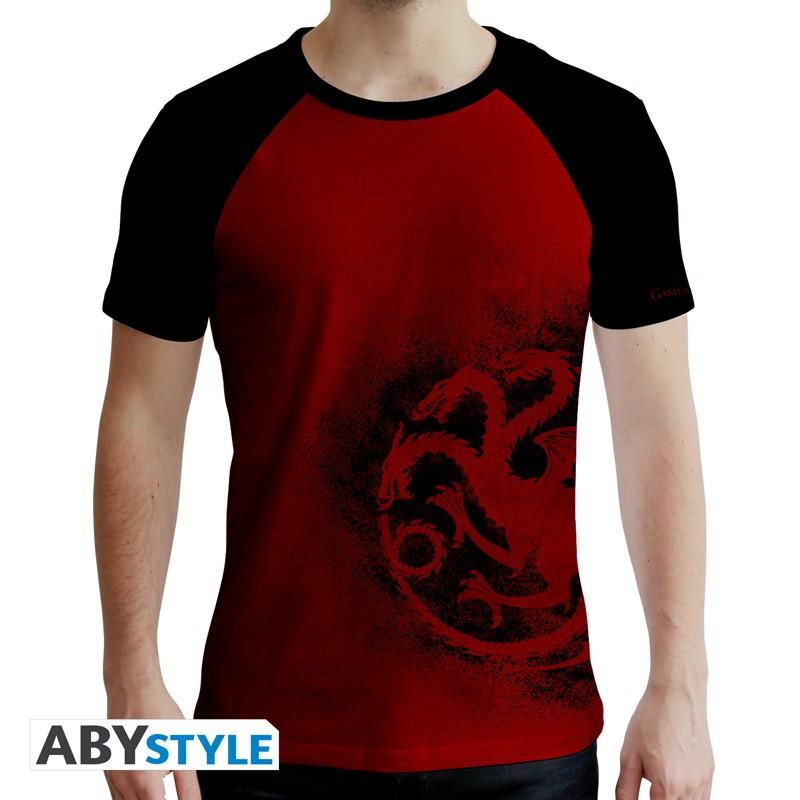 Abystyle - T-shirt Spiel der Throne Familie Targaryen XL, für Herren, Schwarz, Größe XL von Abystyle