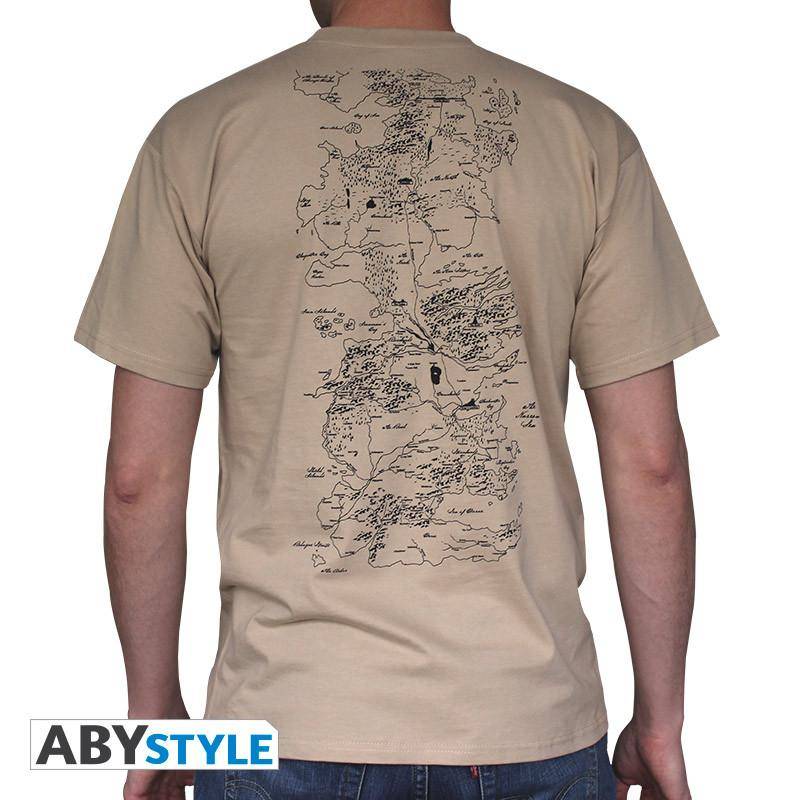 T-shirt - Spiel Der Throne - Map Herren  L von Abystyle