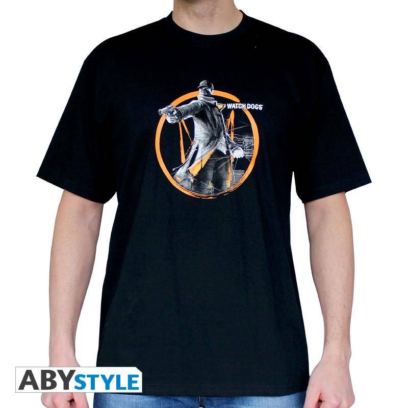 T-shirt - Watch Dogs - Fox Tag Herren  S von Abystyle