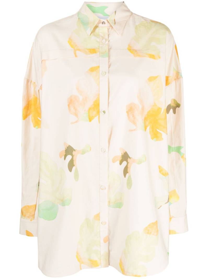 Acler Edmond abstract-print shirt - Multicolour von Acler