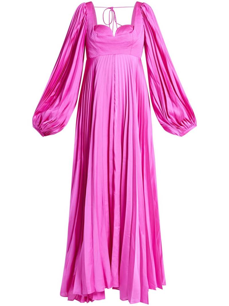 Acler Elkington midi dress - Pink von Acler