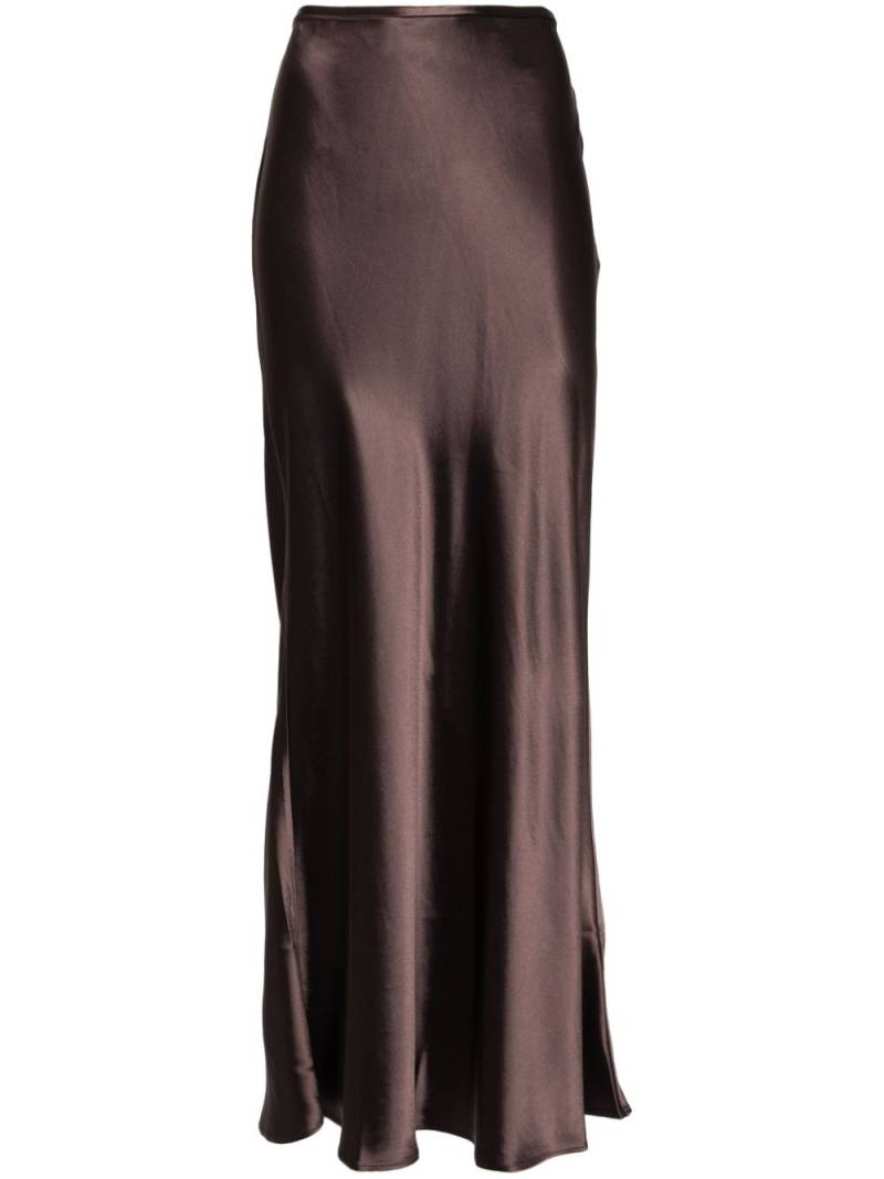 Acler Hale wood maxi skirt - Brown von Acler