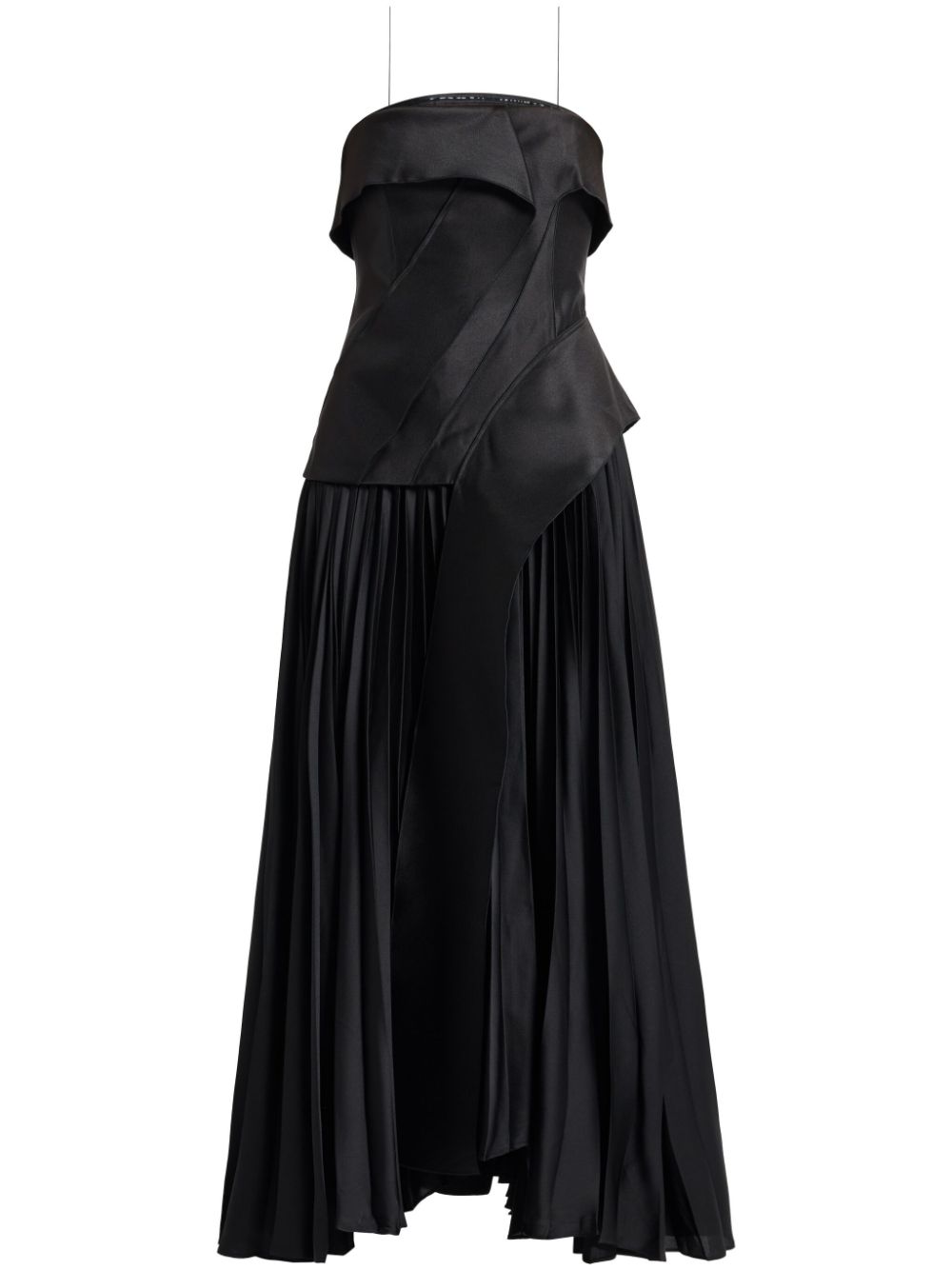 Acler Hammil midi dress - Black von Acler