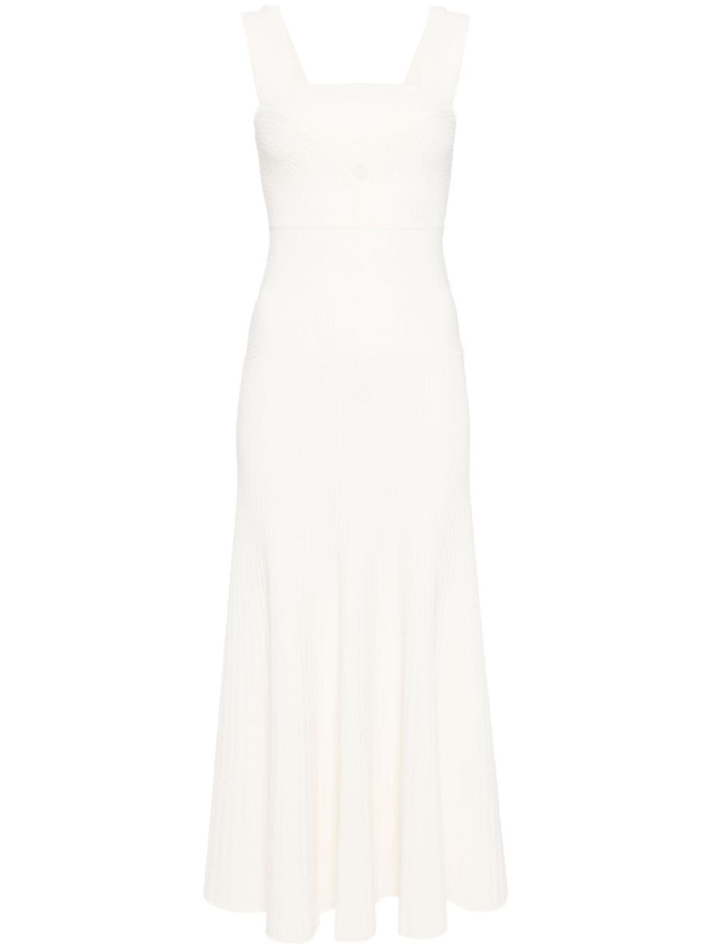 Acler Lismore midi dress - White von Acler