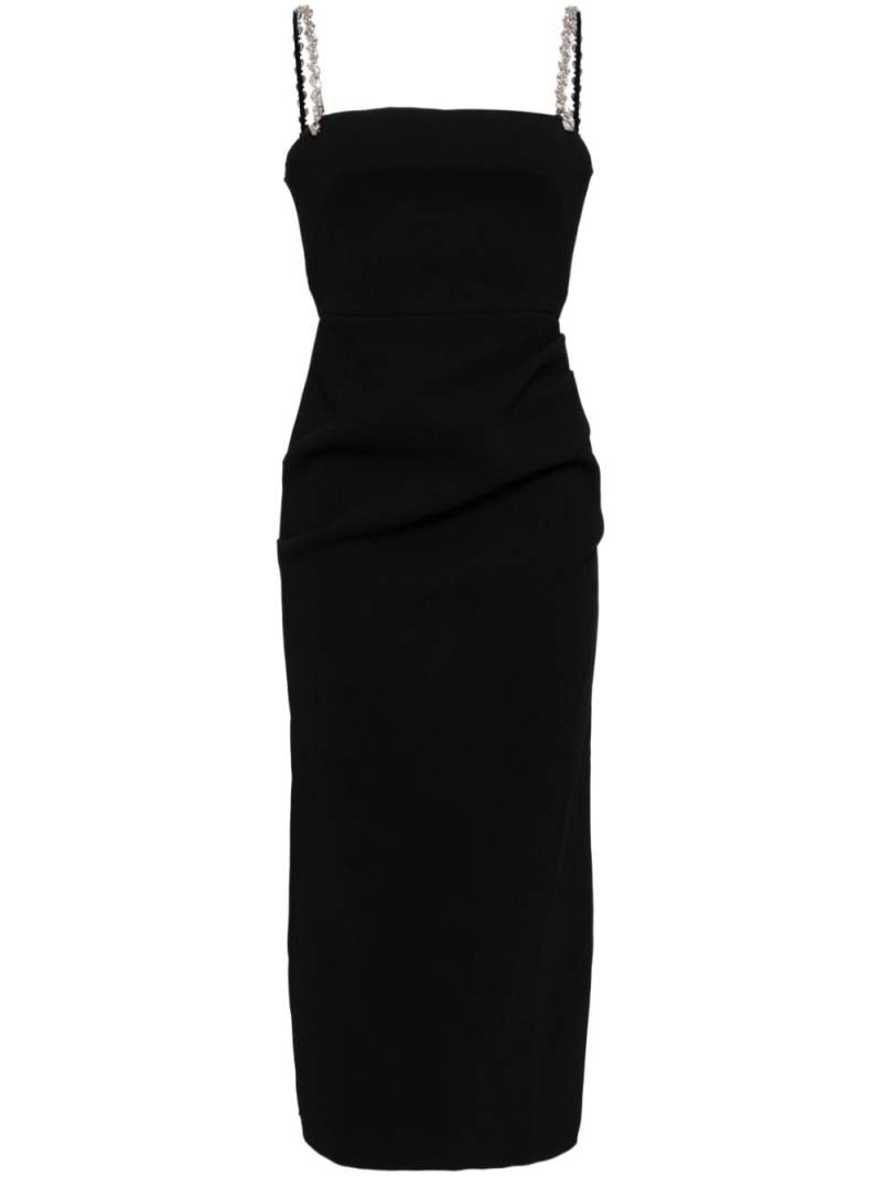 Acler Montebello midi dress - Black von Acler