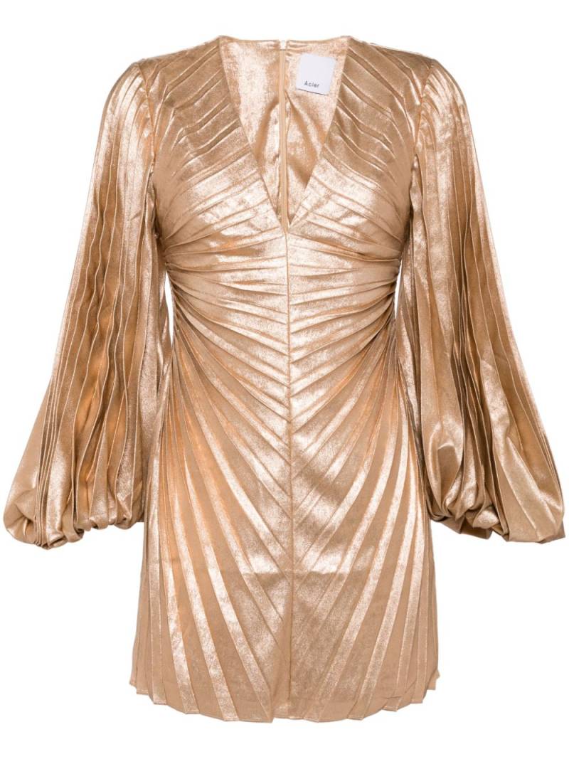 Acler Rothbury mini-dress - Metallic von Acler