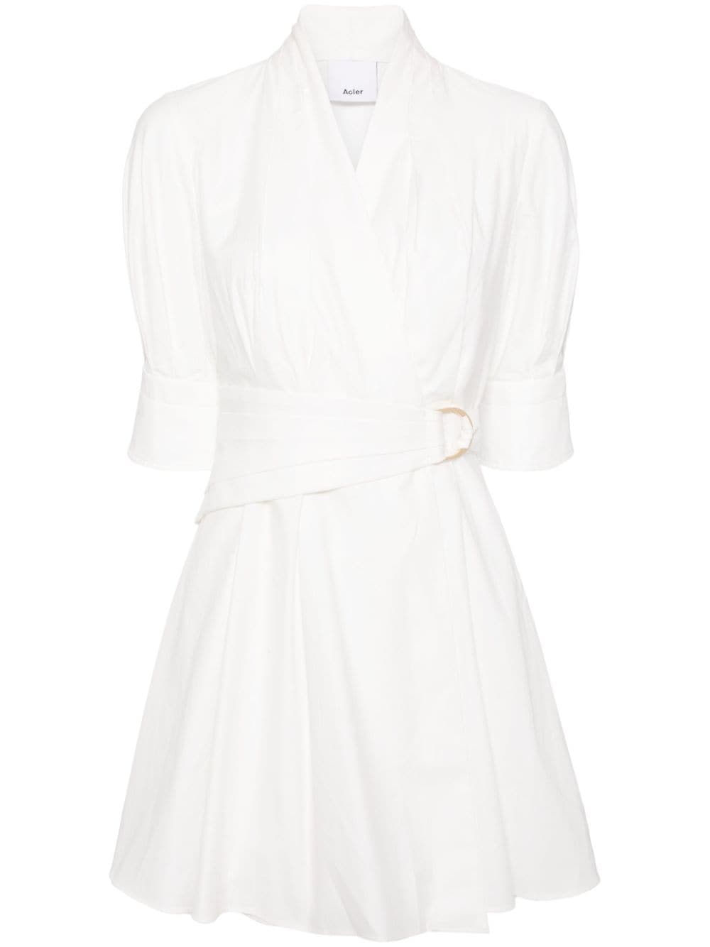 Acler Sandgate mini dress - White von Acler