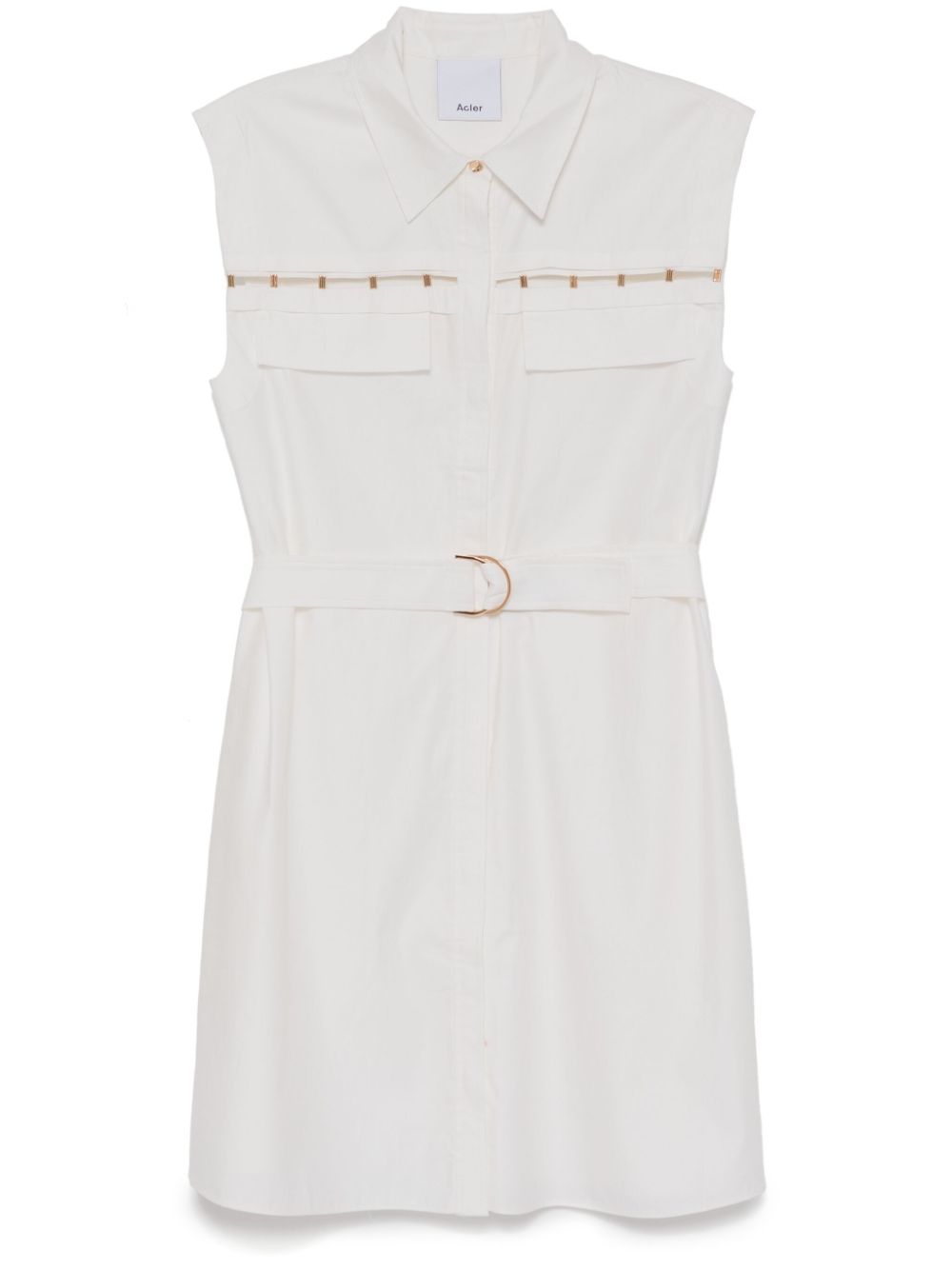 Acler Stanbrook dress - Neutrals von Acler