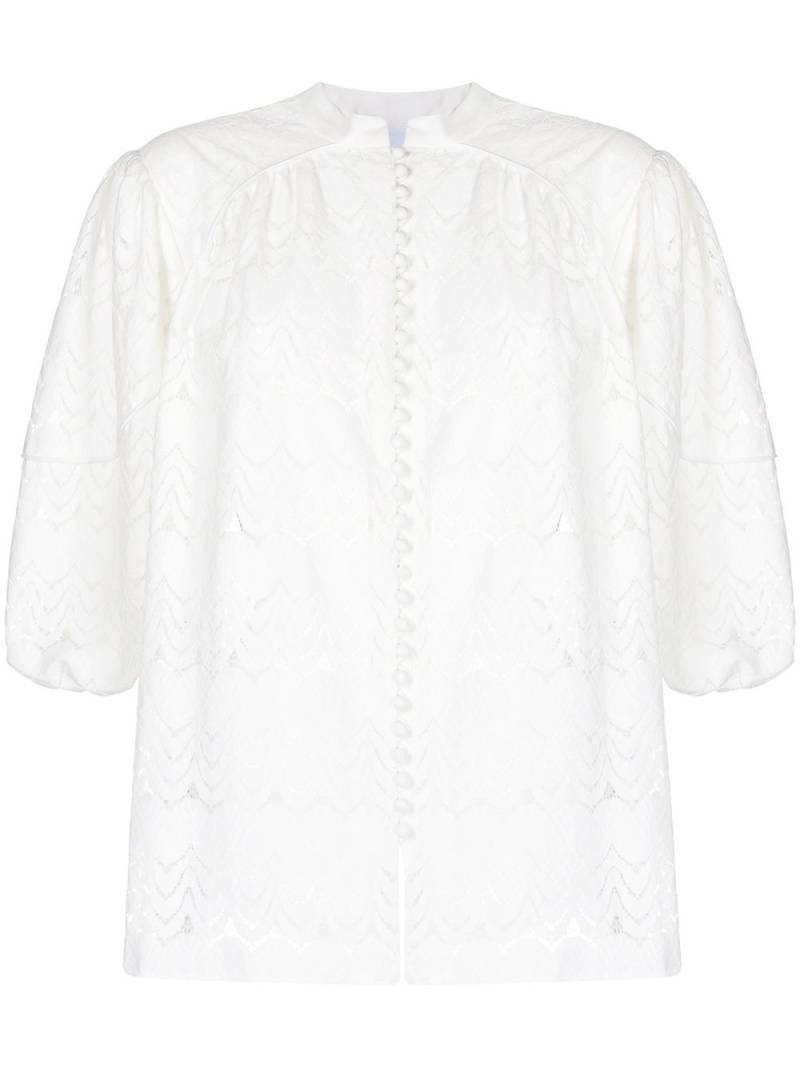 Acler Stapleton puff-sleeves blouse - White von Acler