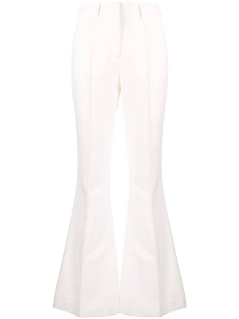 Acler Wirra flared trousers - White von Acler