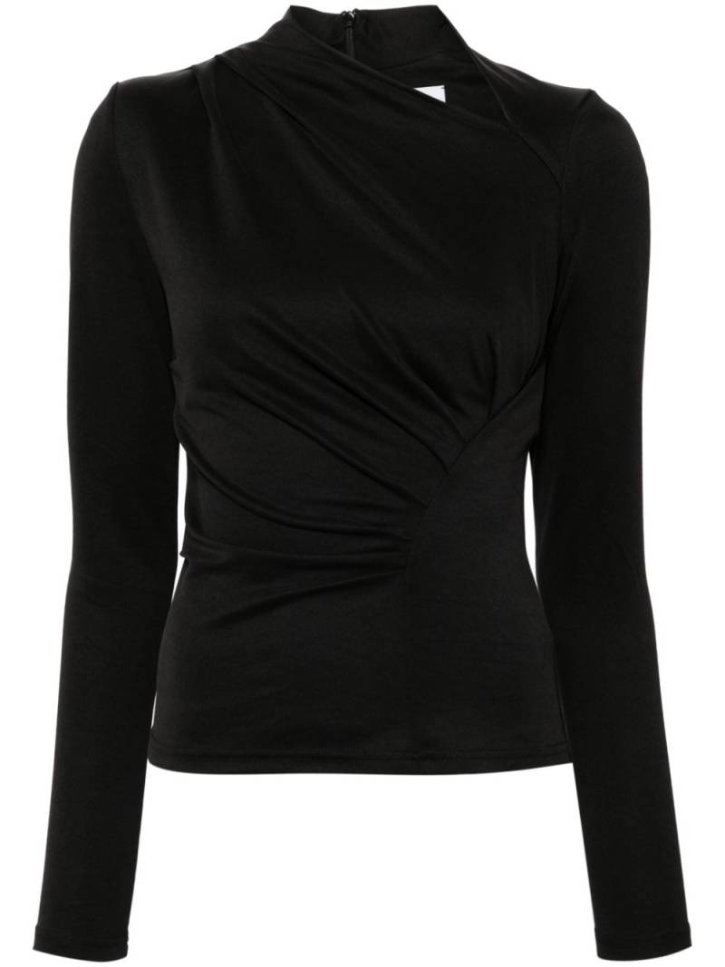 Acler Clarendon draped top - Black von Acler