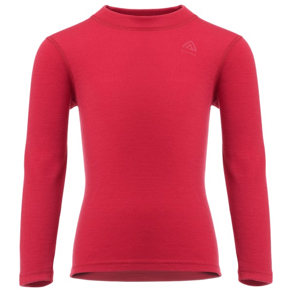 Aclima - Kid's Warmwool Crewneck - Merinounterwäsche Gr 130;140;150;160 blau;rot von Aclima