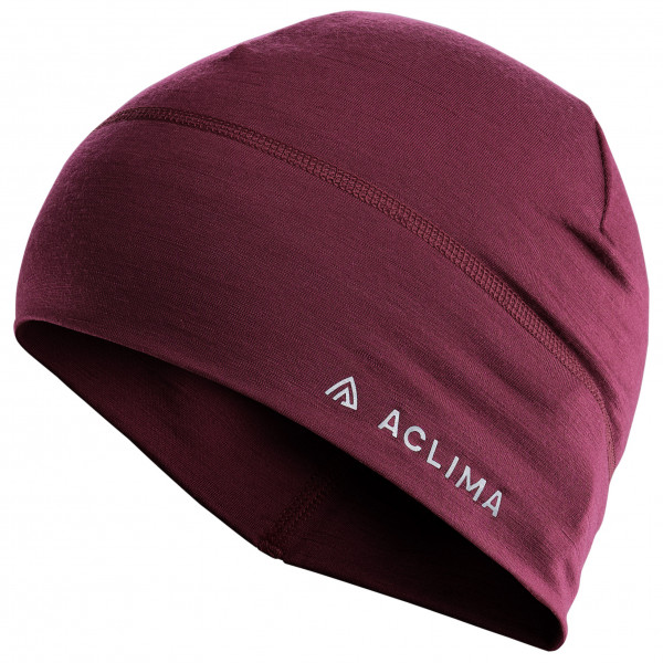 Aclima - LW Beanie - Mütze Gr One Size rot von Aclima