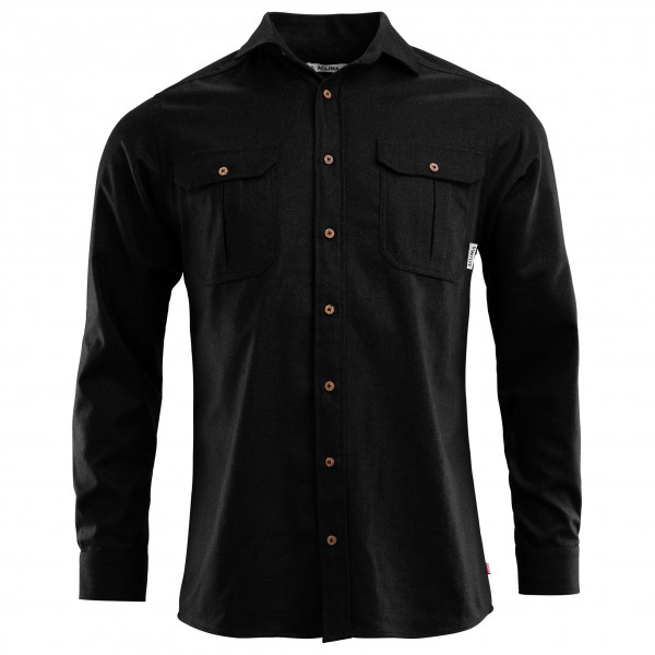 Aclima - Leisurewool Reborn Woolshirt - Hemd Gr L schwarz von Aclima