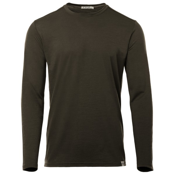 Aclima - Lightwool 180 Crewneck - Merinoshirt Gr L tarmac von Aclima