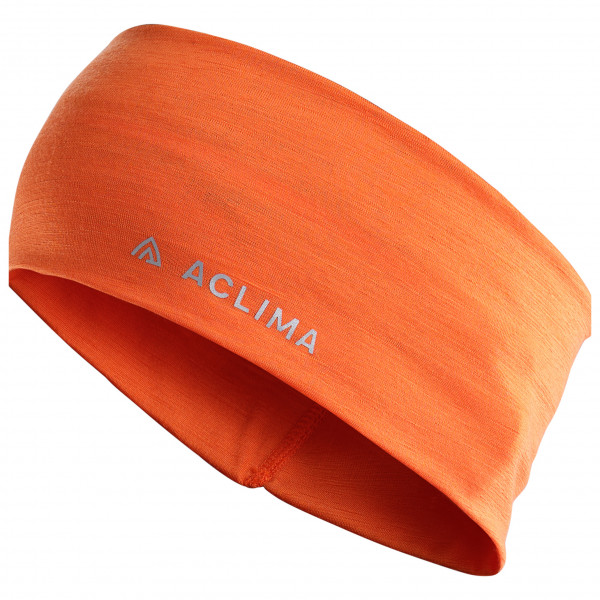 Aclima - Lightwool Headband - Stirnband Gr L orange/rot von Aclima