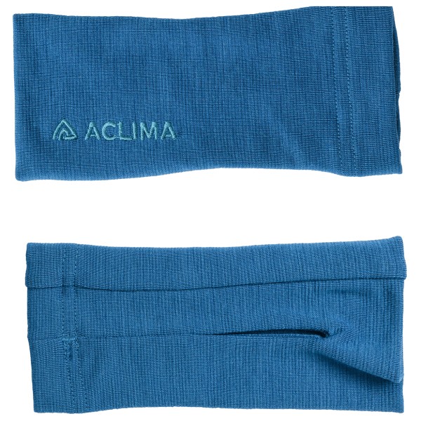 Aclima - Warmwool Pulseheater - Pulswärmer Gr One Size blau von Aclima