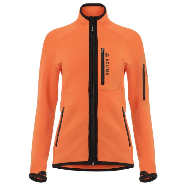 Aclima - Women's Fleecewool Jacket - Wolljacke Gr L orange von Aclima