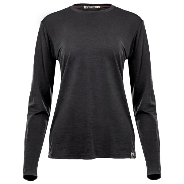 Aclima - Women's Lightwool 180 Crewneck - Merinoshirt Gr XS marengo von Aclima