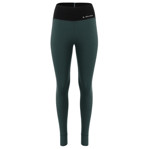 Aclima - Women's Streamwool Longs - Merinounterwäsche Gr L blau von Aclima