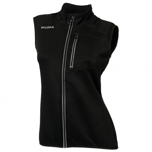 Aclima - Women's WS Vest - Merinogilet Gr L schwarz von Aclima