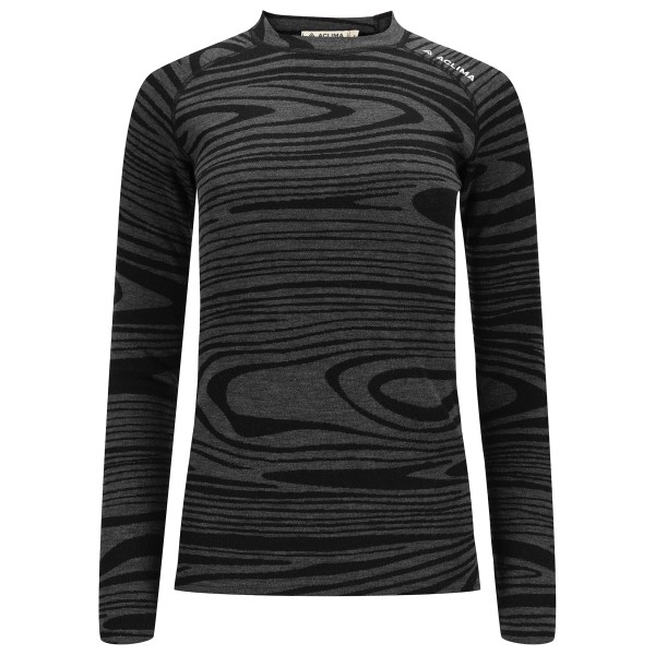 Aclima - Women's WW Crew Neck - Merinounterwäsche Gr L schwarz von Aclima