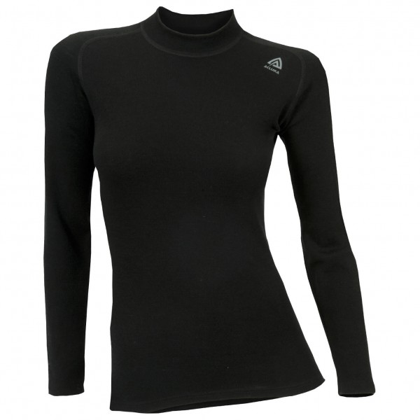 Aclima - Women's WW Crew Neck - Merinounterwäsche Gr XS schwarz von Aclima