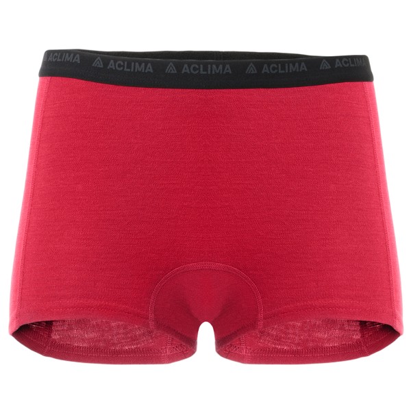 Aclima - Women's WW Shorts - Merinounterwäsche Gr S;XS rot von Aclima