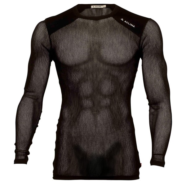 Aclima - WoolNet Light Crewneck - Merinounterwäsche Gr L schwarz Aclima - WoolNet Light Crewneck - Merinounterwäsche Gr L schwarz von Aclima